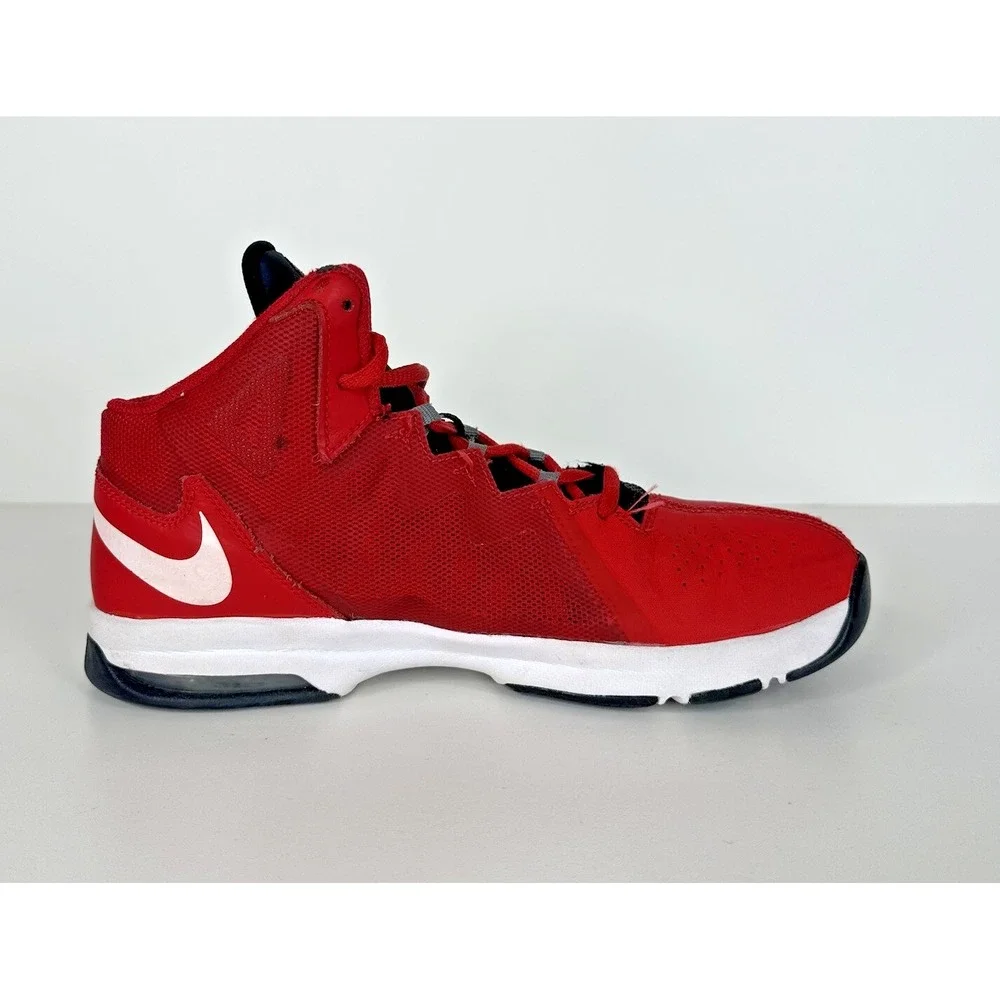 Nike Air Max Stutter Step 2 Red White‎ Size 6 Youth Basketball Shoes 653754-600